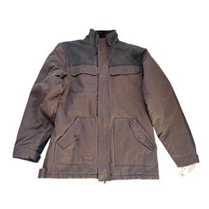 Legendary Whitetails Men's Chore Coat Jacket LT Tall Brown Tough As Buck Hunting